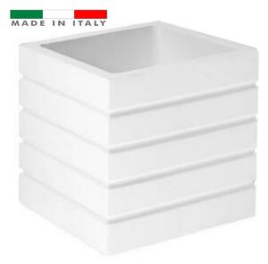 Applique in Gesso Pitturabile, 1 lampada G9 Colore del corpo Pitturabile