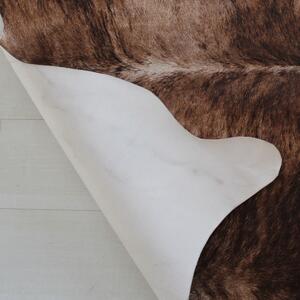 Cowhide tappeto moderno camera e soggiorno marrone cavallino
