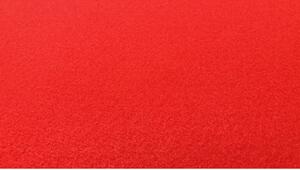 Guida passatoia in feltro spessore 3 mm tinta unita rosso h. cm 100 2 mt