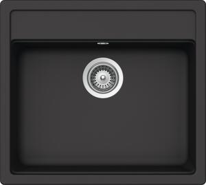 Schock lavabo da incasso Cristadur Mono N-100 S A Linea Verde Crepuscolo DSK Funzionamento eccentrico