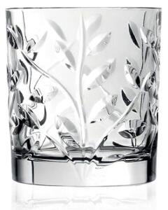 Bicchieri da acqua o whisky in cristallo per acqua con un design classico di ispirazione naturals, spendido elemento di arredo per la tua tavola adatto in ogni occasione