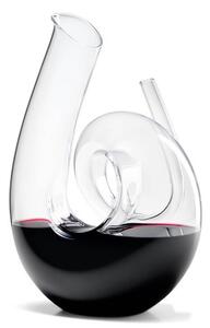 Decanter in vetro cristallino piacevole e divertente, un must assoluto per gli amanti del design allegro e audace, preferito dalle giovani generazioni che vogliono scoprire i piaceri del vino