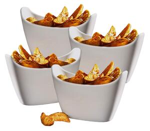 Villeroy & Boch BBQ Passion Ciotola Porta Patate Set 4 Pz Porcellana