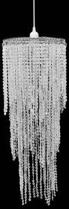 Lampadario Sospeso in Cristallo 26 x 70 cm