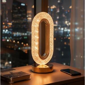 Lampada da tavolo ricaricabile dimmerabile a LED DUBAI LED/2W/5V 400 mAh oro