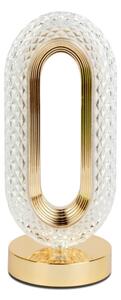 Lampada da tavolo ricaricabile dimmerabile a LED DUBAI LED/2W/5V 400 mAh oro