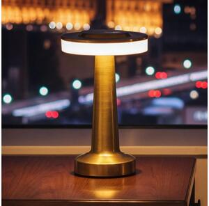 Lampada da tavolo ricaricabile dimmerabile LED LONDON LED/2W/5V 400 mAh dorata
