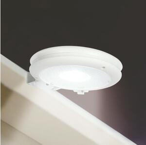 Lampada da parete solare a LED, 1,2V 1000 mAh, IP44, bianco