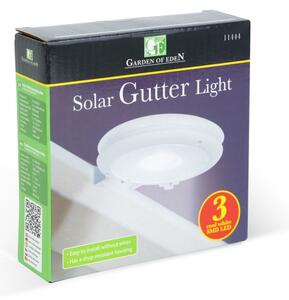 Lampada da parete solare a LED, 1,2V 1000 mAh, IP44, bianco