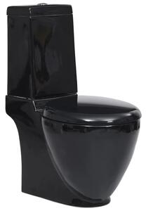 Vaso WC in Ceramica con Scarico Dietro Nero