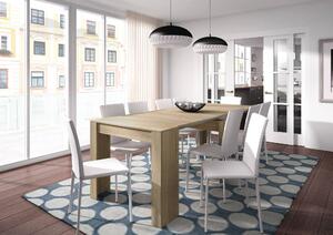 Consolle allungabile legno 4-10 posti rovere - Abicitren