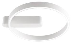Plafoniera moderna perenz off 8426 b ct led cct biemissione metallo bianco opaco - Perenz
