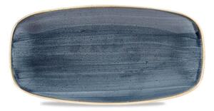 Churchill Stonecast Blueberry Vassoio Rettangolare Cm 35,5 x 18,9 Porcellana Vetrificata Mirtillo