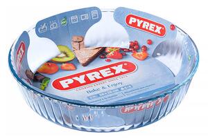 Pyrex Bake & Enjoy Tortiera Rotonda 4/4 Ø 26 Cm In Vetro Ultra Resistente