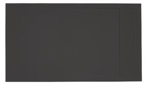 Piatto doccia ultrasottile SENSEA resina sintetica e polvere di marmo Neo 80 x 100 cm nero