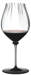 Riedel Fatto A Mano Performance Pinot Noir Calice Vino 83 cl In Cristallo Con Base Nera