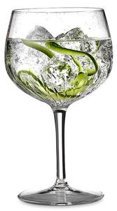 <p>La copa de balon che permette di utilizzare cubetti di ghiaccio più grossi e pieni per il giusto equilibrio termico che il Gin Tonic richiede.</p>