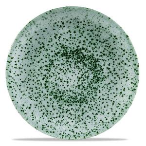 Churchill Studio Prints Mineral Green Piatto Piano Tondo Cm 26 In Porcellana Vetrificata