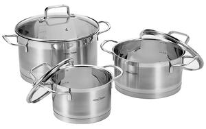 Proficook PC-KTS 1097 Set Pentole 6 Pz in Acciaio Inox