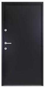Porta Ingresso in Alluminio Antracite 100x200 cm