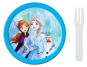 Scatola per la merenda dei bambini con forchetta Frozen 2 - Mepal
