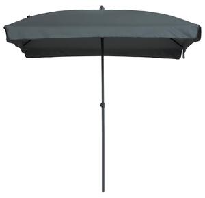 Madison Ombrellone Patmos Luxe Rettangolare 210x140 cm Grigio