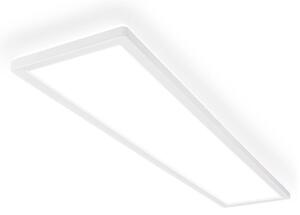 Briloner Plafoniera a LED Tava A, Bianco / Opale, Soggiorno / Sala da pranzo, Plastica, Moderno, Plafoniera LED