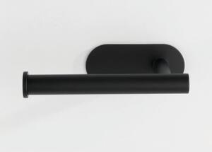 Porta rotolo aperto Orea black nero opaco verniciato