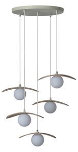 Osram - Lampadario a sospensione su cavo DECOR PEARL 5xG9/5W/230V beige