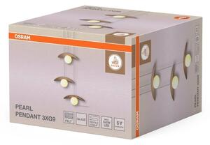 Osram - Lampadario a sospensione con cavo DECOR PEARL 3xG9/5W/230V beige