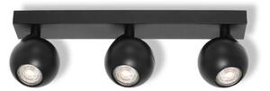Osram - Faretto SPOT SPHERAL 3xGU10/6W/230V nero
