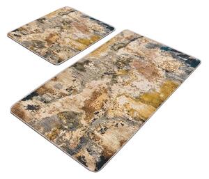 Tappeti da bagno marrone-beige in set di 2 pezzi 60x100 cm - Mila Home