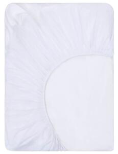 Lenzuola con Angoli Impermeabili 2 pz Cotone 100x200 cm Bianco