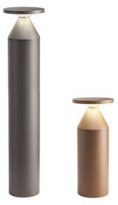 BIRO PALO DA GIARDINO 2 MISURE ANTRACITE O CORTEN IP65 LED 12W LUCE 3000K DESIGN MODERNO