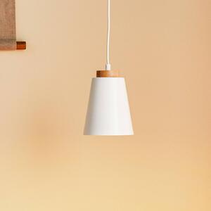 EMIBIG LIGHTING Lampada a sospensione Bolero 1, una luce, bianco