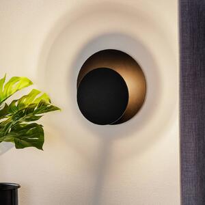 EMIBIG LIGHTING Applique Circle di forma rotonda, nero