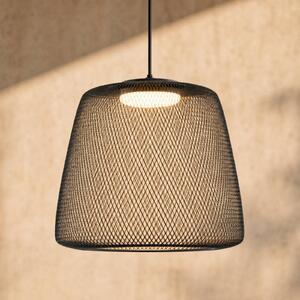 Lampada LED a sospensione Lucande Korvyn, nera, Ø 50 cm, dimmerabile Korvyn Lucande,, Nero, Metallo, Design