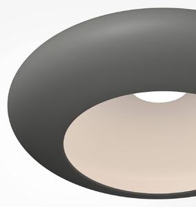 Maytoni Plafoniera soffitto Aros, Alluminio / Grigio / Zincato, Soggiorno / Sala da pranzo, Alluminio, Plafoniera