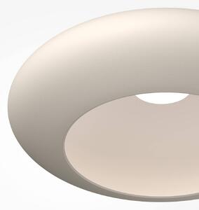 Maytoni Plafoniera soffitto Aros, Bianco / Opale, Soggiorno / Sala da pranzo, Alluminio, Plafoniera