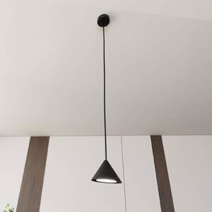 EMIBIG LIGHTING Lampada a sospensione Elit, a 1 luce, nero, metallo