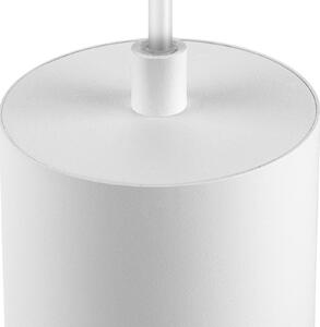 SLV Lampada a sospensione Asto Tube GU10 con sistema binario monofase, bianca Tube, dimmerabile, Bianco / Opale, Soggiorno / Sala da pranzo, Alluminio, Moderno