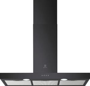 Electrolux Cappa Cucina Aspirante a Parete Larghezza 90 cm Profondit 45 cm Classe C colore Nero - LFT419K Serie 500 ExctractionTech