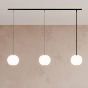 Casablanca Lampada a sospensione Acai, dimmerabile, Bianco / Opale, Soggiorno / Sala da pranzo, Vetro, Lampada a sospensione