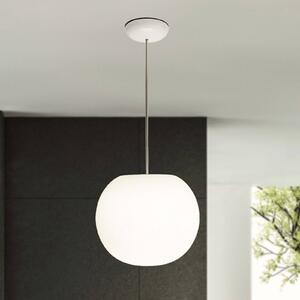 Casablanca Lampada a sospensione Acai, dimmerabile, Bianco / Opale, Soggiorno / Sala da pranzo, Vetro, Lampada a sospensione