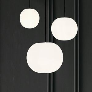 Casablanca Lampada a sospensione Acai, dimmerabile, Bianco / Opale, Soggiorno / Sala da pranzo, Vetro, Lampada a sospensione