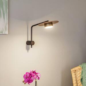 Nowodvorski Lighting Disk applique con elemento in legno