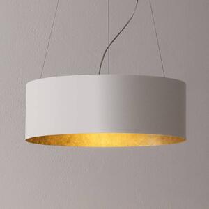 ICONE Lampada a sospensione a LED con elegante foglia d'oro