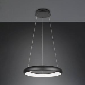 Trio Lighting Lampada a sospensione Cardona LED, Ø 62 cm, nero, CCT, metallo