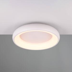 Trio Lighting Plafoniera a LED Cardona, Ø 46,5 cm, bianco opaco, metallo, CCT