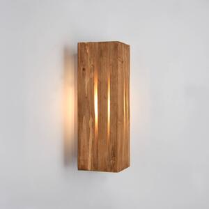 Trio Lighting Applique Karuni, naturale, legno, metallo, E14